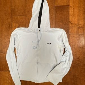 Fila Baby Blue Zip Up